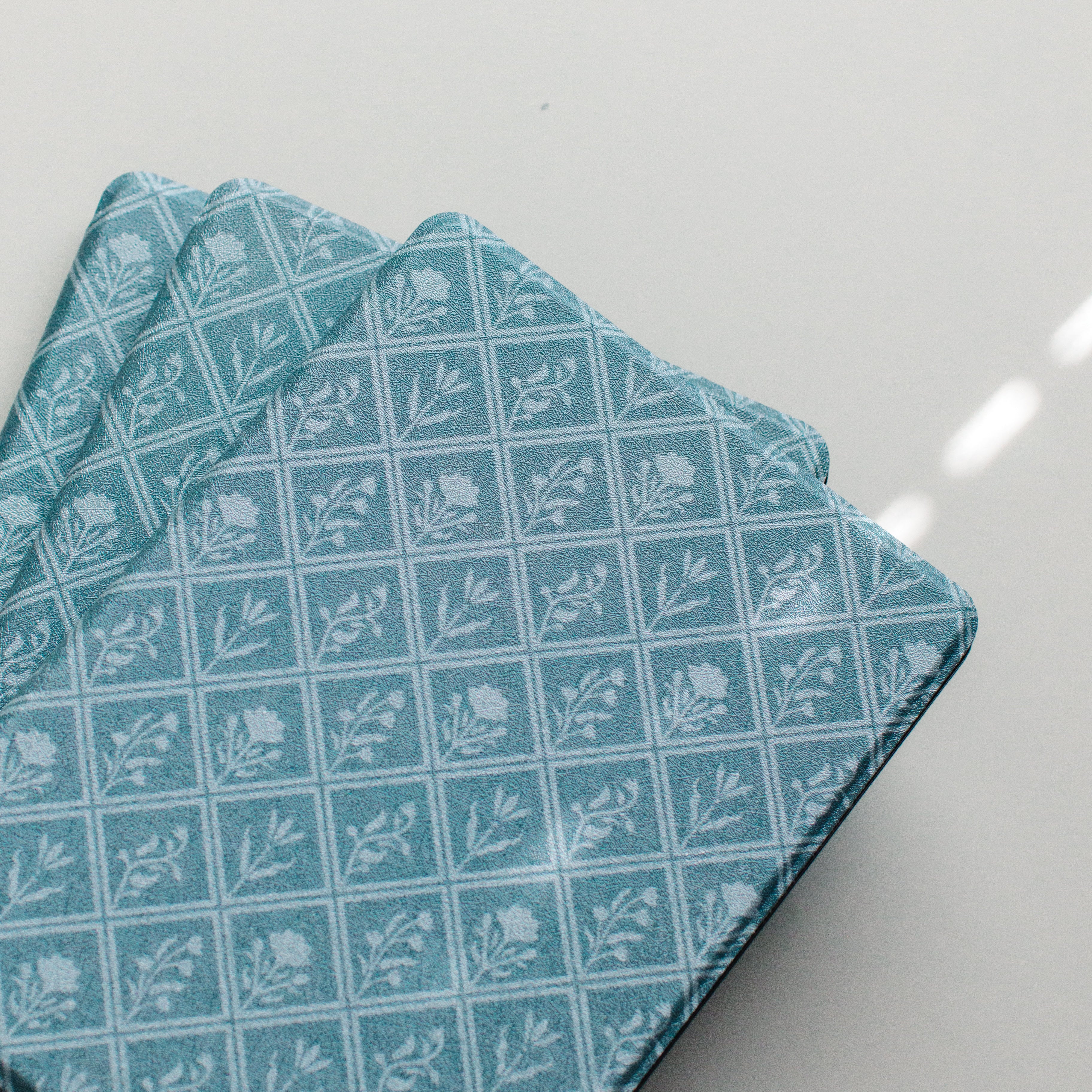 Blockprint Blossoms • Kindle Case - Image 2