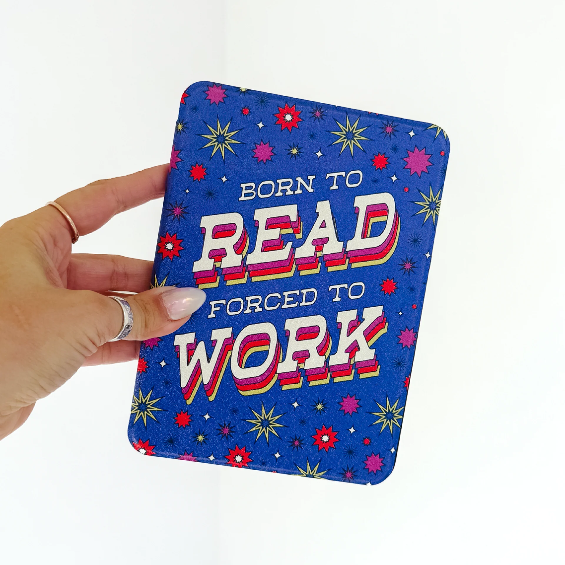 Born to Read, Forced to Work • Kindle Case - Image 3