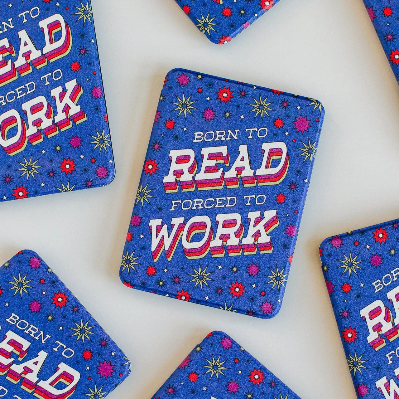 Born to Read, Forced to Work • Kindle Case - Image 4