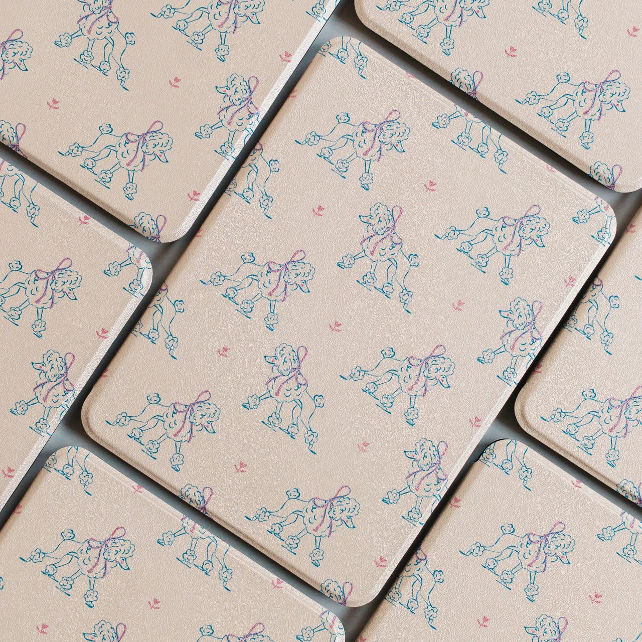 Poodle Parade • Kindle Case